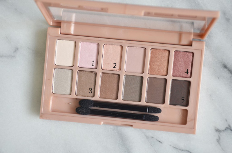 Maybelline Blushed Nudes Pallete Review