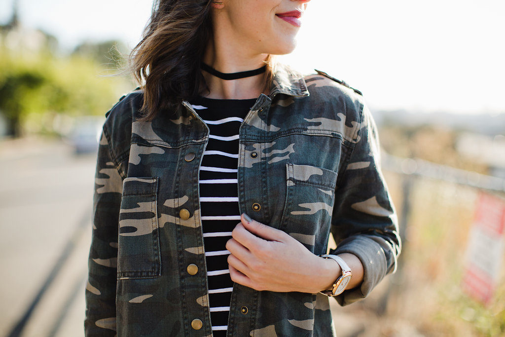 black-and-white-striped-t-shirt-dress-womens-camo-jacket-seattle-fashion-blogger-19