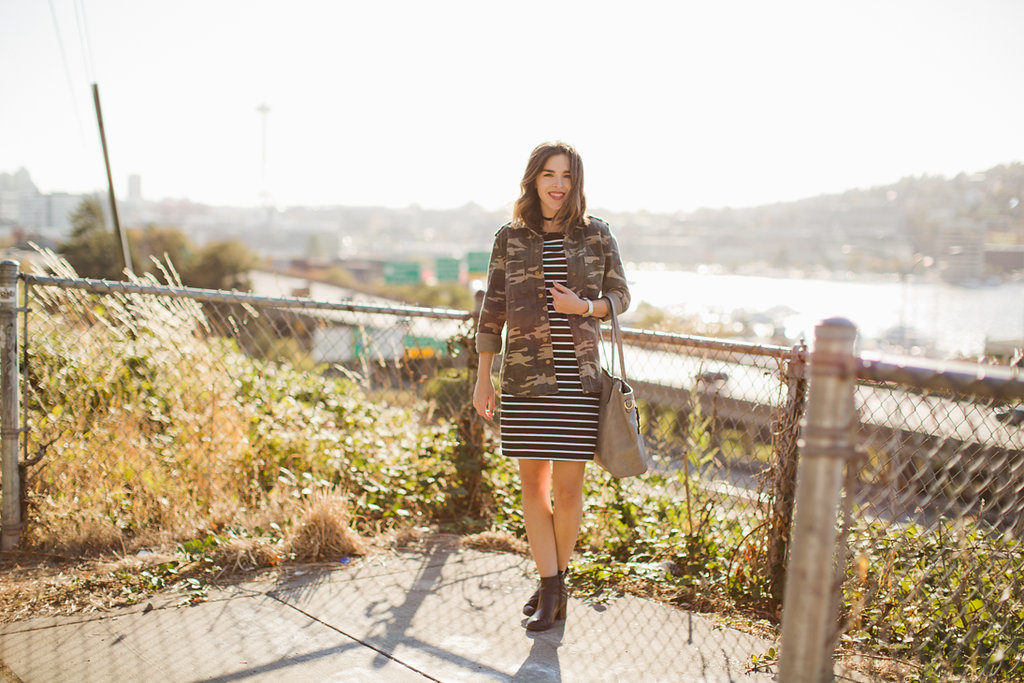 black-and-white-striped-t-shirt-dress-womens-camo-jacket-seattle-fashion-blogger-24