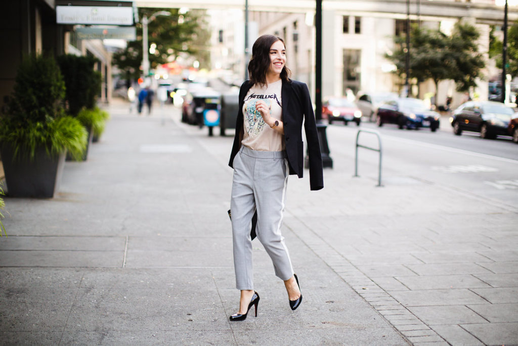 How to Wear Street Style Trends at Work