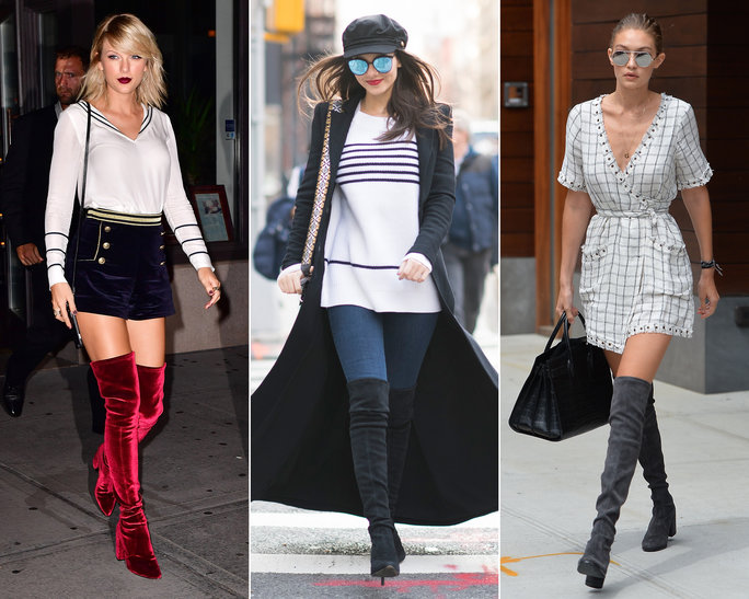 How to style over the knee boots