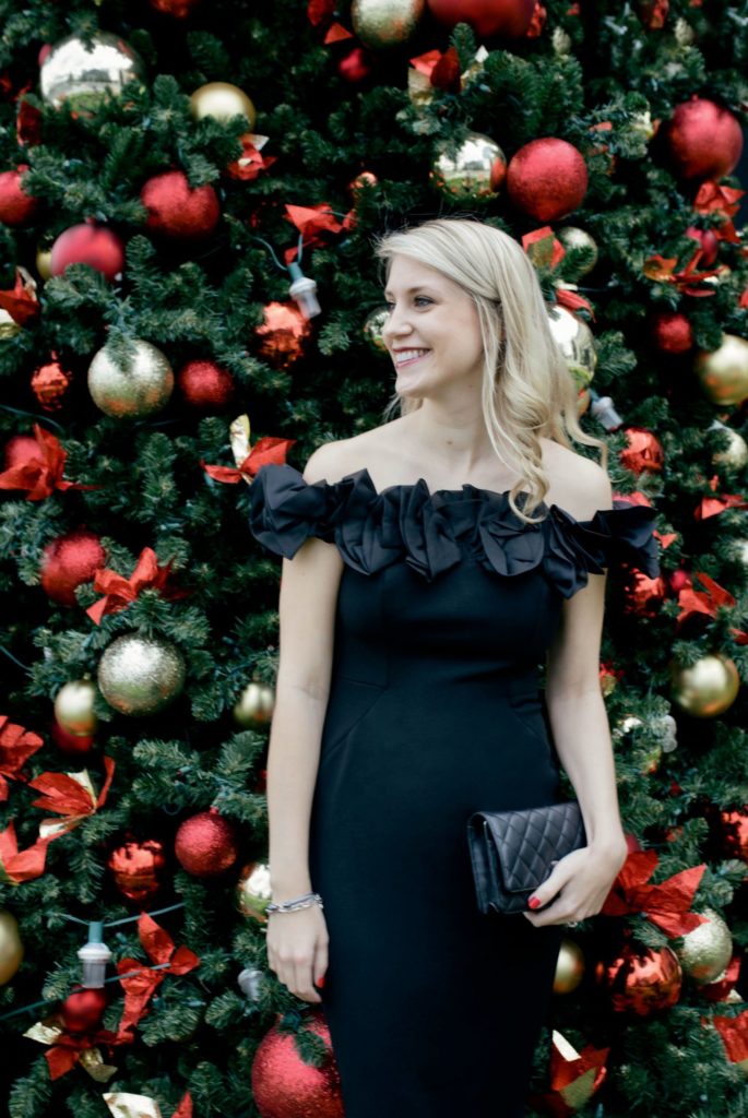 Holiday Party Outfit Ideas Black Dress