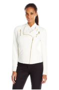 Calvin Klein Women's Textured Moto Jacket