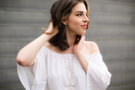 Leith Off the shoulder top and Rocksbox