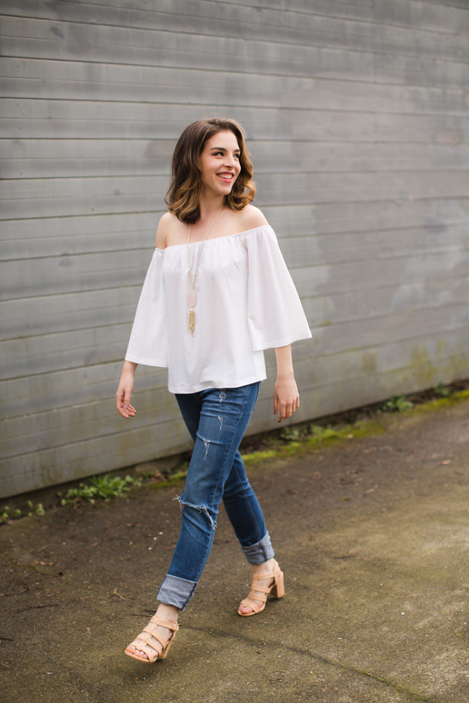 Off the Shoulder Top Trend