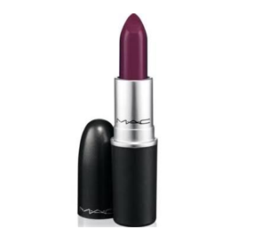 Mac Rebel Dark Purple Lipstick